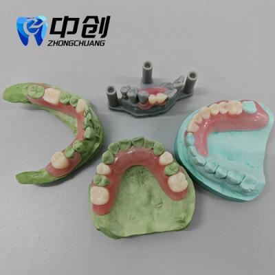 China 3D Printing Technology High Precision Invisible Denture Base Resin Natural and Fast Production for Flexible Full Dentures for sale