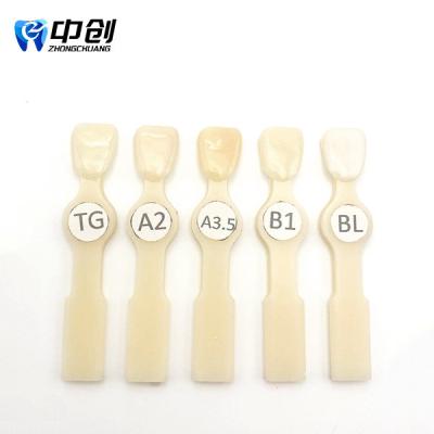 China Dental Restoration Tooth Color Composite Color Kit High Strength Light Curing Composite Flowable Resin for sale