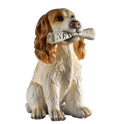 China OEM Resin 30cm Dog Maker Resin 30cm Dog Maker Attractive Vivid Action Number Design Your Own Art Toy Figure Welcome for sale