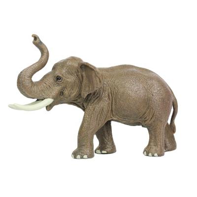 China Mini Animal Model Resin Elephant Maker OEM Design Your Own Art Toy Figure Welcome Wild Animal Action Number for sale