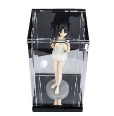 China Customized Clear Acrylic Case Waterproof For PVC Toy Anime Cartoon Action Figure for sale