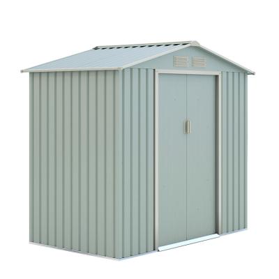 China Easily assembled metal frame hardware and eco-friendly garden shed for sale