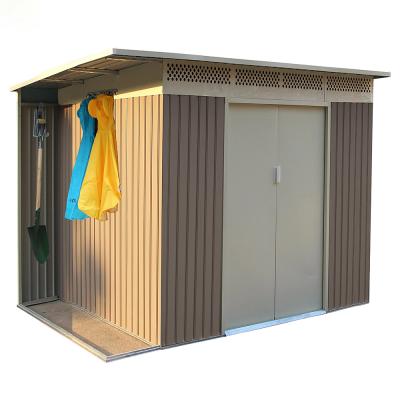 China Widely used and popular easily assembled 6x3 metal style outdoor storage shed and garden shed for sale