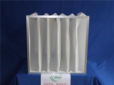 China White Pocket Air Filter HEPA Pre Filtration System Polyester Filter Bags for sale