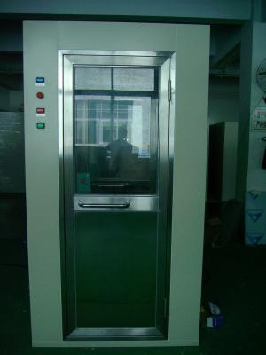 China Pharmaceutical Clean Room Self Cleaning Air Shower Room 25 m/s Air Speed for sale