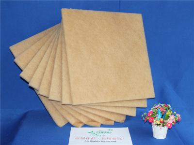 China Polyester High Temp Pre Filter Air Filter Media Pads Inflaming Retarding for sale