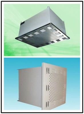 China Air Conditioning HEPA Air Blower Filter 1500 m³/h Rated Air Cleanroom Products for sale