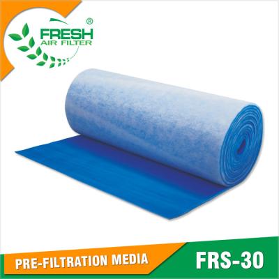 China Filtro azul y blanco de EU3/G3 del color de aire de la toma pre para la cabina de espray en venta