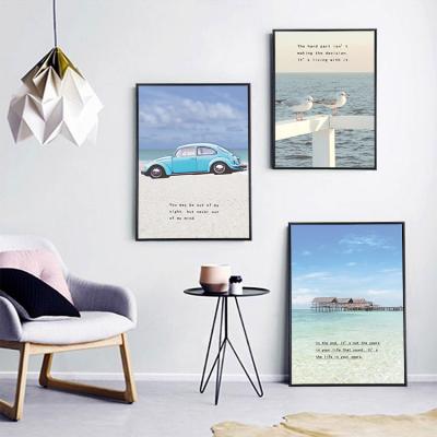 China Modern Minimalist Home Decoration Waterproof Nordic Home Living Room Decor Wall Art Painting for sale