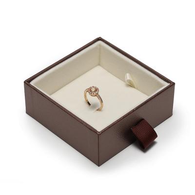 China China Handmade Factory Direct Accept Custom Clean Pendant Band Jewelry Drawer Ring Box Packing for sale