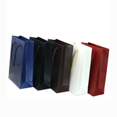 China Furunde Supply Handmade Wholesale Colored Fancy Custom Paper Shopping Bag With Logo for sale