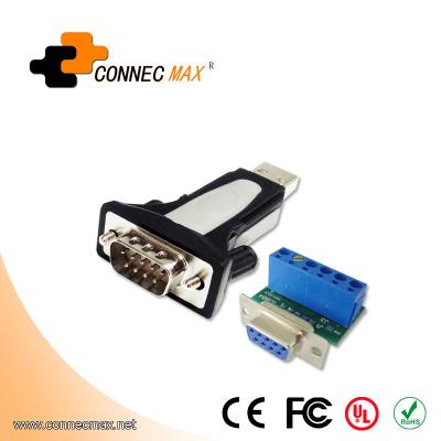 China RS485/RS422 USB Modem To Converter FTDI CHIP With Screw Terminals for sale