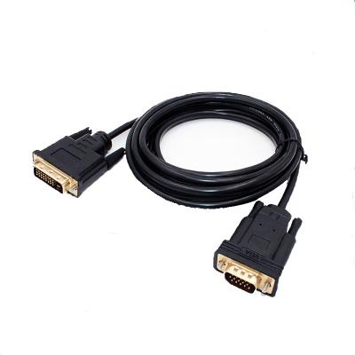 China High Speed ​​COMPUTER DVI Male To Male VGA Cable Drop Fiber Optic Cable To VGA Cable for sale