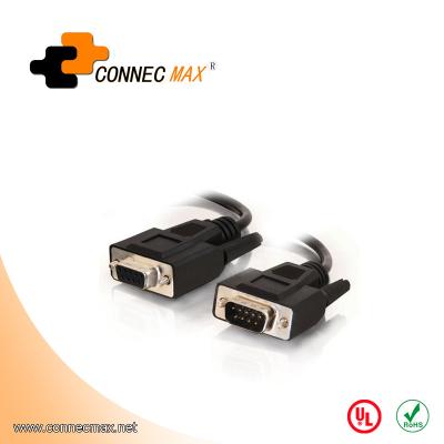 China Computer Customized Serial Cable RS232 Cable DB9 Male To DB9 Female Extension Cable for sale