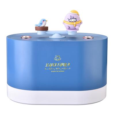 China 1000Ml High Capacity Best Quality Double Jet Humidifier Air Cute Promotional Music Speaker for sale