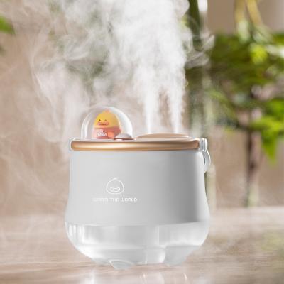 China Wholesale 400ML Cool&Cute Air Humidifier USB Outdoor Super Cool Mist Battery Portable Mini Humidifier Electric Humidifier for sale