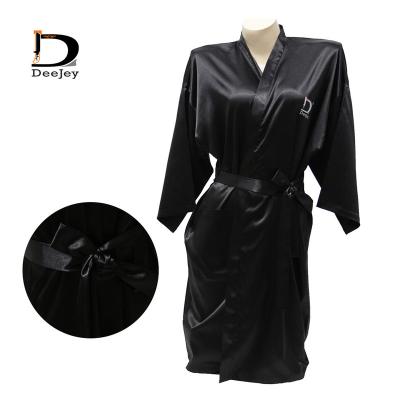 China QUICK DRY luxury long robe for soft hot sale wholesale women's satin long robe women's OEM ODM silky long robe bridesmaid sleep robe for sale