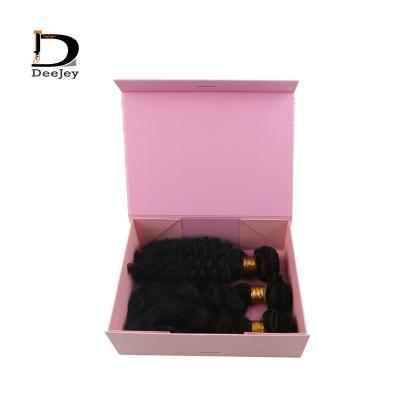 China Recyclable Custom Logo Gift Box Packaging Wig Hair Extension Packaging Magnetic Cardboard Paper Luxury Boxes for sale