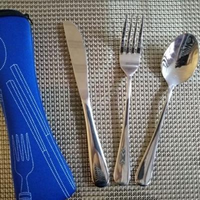 China Viable moving spoon fork with OEM cloth bag package and low price made by Junzhan directly for sale