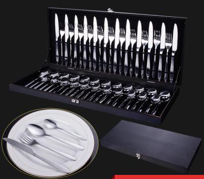 China Cheap Viable Stainless Steel Cutlery Sets , 48pcs Cutlery Sets With Low Price And Hand Polished for sale