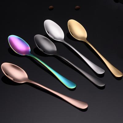 China 2021 Sustainable New 304 Stainless Steel Metal Teaspoon , High Quality Stainless Steel Spoon for sale