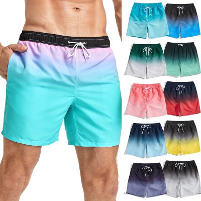 China Custom Printing Anti-wrinkle New Products 2022 Drawstring Beach Surfing Summer Shorts Men Swimwear Shorts Swim Shorts Men for sale