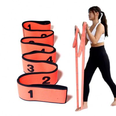 China Yoga Exercise Band Mattcarrying Fitness Fit Elastic Straps M4 Rehabilitation Gathering Bands For Yoga Exercising Mat With Carrying Strap for sale