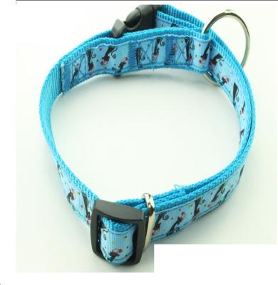 China Factory Supply Single Padded Nylon Electric Dog Collar for sale