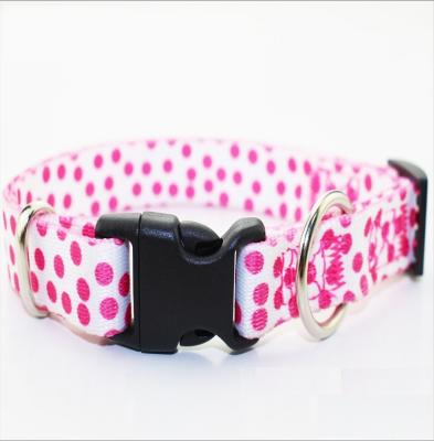 China Padded Pet Products Printed Pet To Lead Adjustable Pet Leash Harness Dog Collar Dog Leash With Buckle for sale