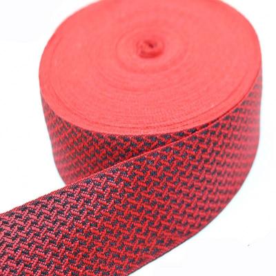 China High Quality Polyester China Supply Mattress Webbing Mattress Dark Edging Fabric Woven Tape for sale