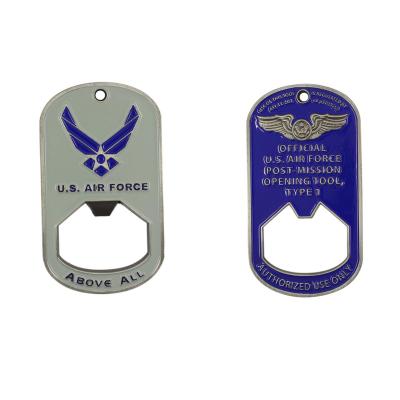 China Opener in the United States Air Force Marine Corps USMC Semper Fi Running Devil Dog Strong and Proud Bottle Opener Tool for sale