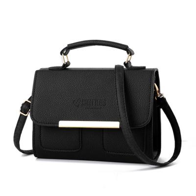 China Newest high quality handbag manufacturers china pu leather handbag fashion small casual wholesale lady for sale