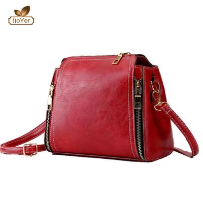 China Hot Selling High Quality Long Strap Shoulder Bag Women Fashion Leather Shoulder Bag for sale