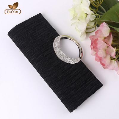 China Satin Manufacturer Fashion Designer Rhinestone Evening Clutch Bag Women Crystal Clutch for sale