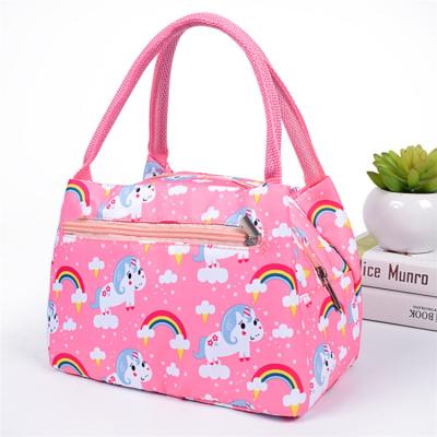 China Fashionable Cheap Lunch Bags Unicorn Lunch Bag NEW For Cooler Lunch Tote Handbag Leak Proof Kids Girls Bag Small For School Bag for sale