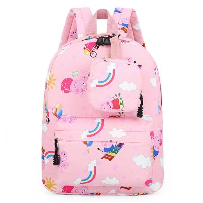 China Waterproof Girls Backpack Llama School Backpacks For Girls Teens School Bag Satchel With Small Coin Bag 2 Pcs Set for sale