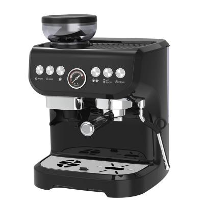 China Hotel Bar 2 Group Boiler Commercial Espresso Coffee Machine 20 Coffee Machine With Milk Brew Frother For Cafe Barista Latte Cappuccino for sale