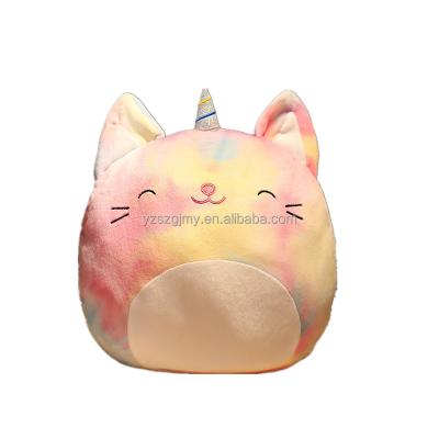 China High Quality Comfortable Soft Plush Unicorn Cushion Plush With Colorful Design for sale