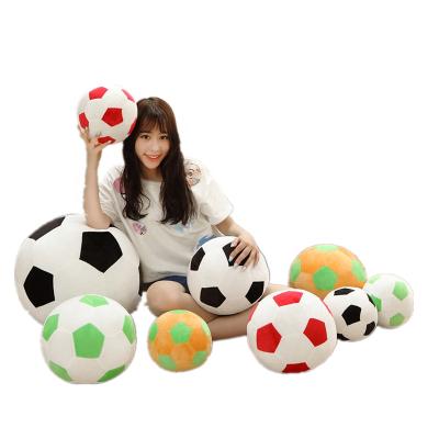 China Comfortable Creative Ball Plush Toy Manufacturer Processing Custom Logo Plush Toy Boy Gift World Cup Soccer Doll Custom Made for sale