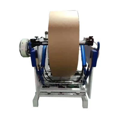 China Factory High Quality Semi-automatic Raw Paper Rewinding Roll Making Production Line Honeycomb Paper Rewinder for sale