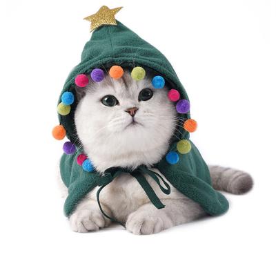 China Viable Pet Costumes Cosplay Cat Hat Dog Costume Halloween Christmas Dog Hat For Party for sale