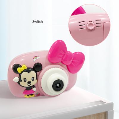 China Cute and Funny Plastic Minnie Battery Operated Bubble // Sturdy and Durable Disney Minnie Camera High Quality and Best Price for sale