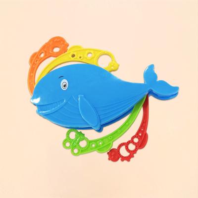 China Factory Wholesale Price First Party Whale Package Plastic Puzzle Individual Enlightenment Outdoor Soap Bubble Wand for sale