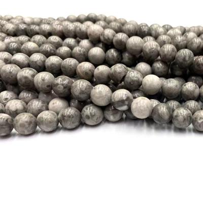 China Wholesale High Quality 6/8/10mm Natural Stone Bracelet Beads Round Maifan Stone Bead For DIY Jewelry Making for sale