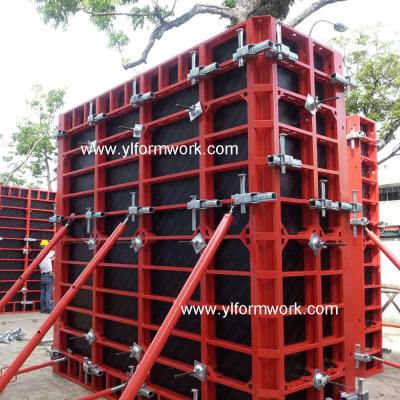 China Steel Steel Column Formwork System for sale