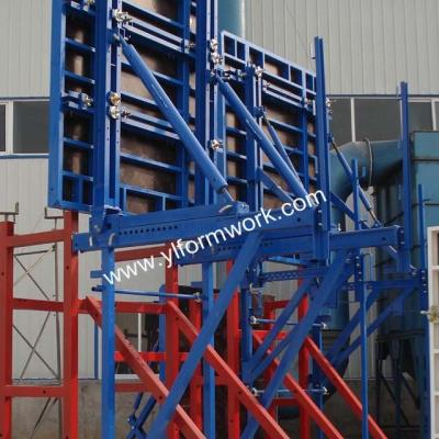 China Cantilevered DP-180 steel rising formwork for sale