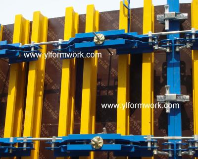 China Steel Radius KYM-H20 Adjustable Arc Formwork H20 Circular Formwork for sale