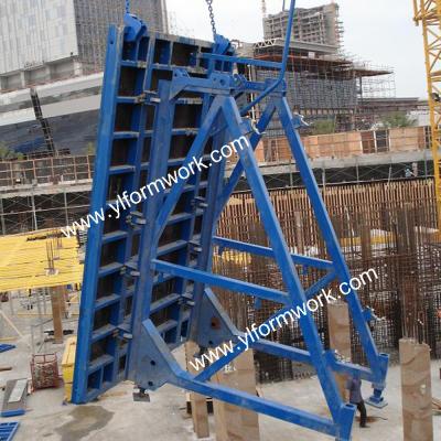 China Steel Single Side Bracket Wall Formwork Brace Frame for sale