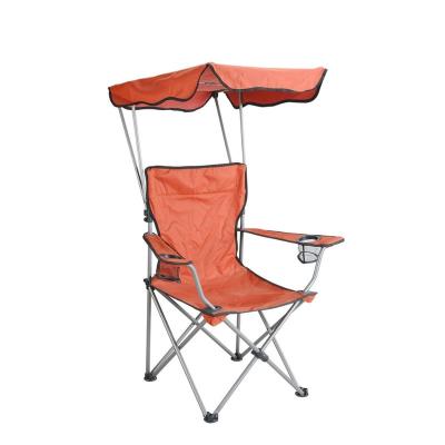 China Fishing High Quality Outdoor Beach Chair Folding Chair Sun Shade Beach Chair With Umbrella for sale