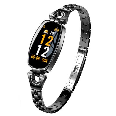 China Touch Screen Winait H8 Women Metal Digital Smart Watch With Touch Display for sale